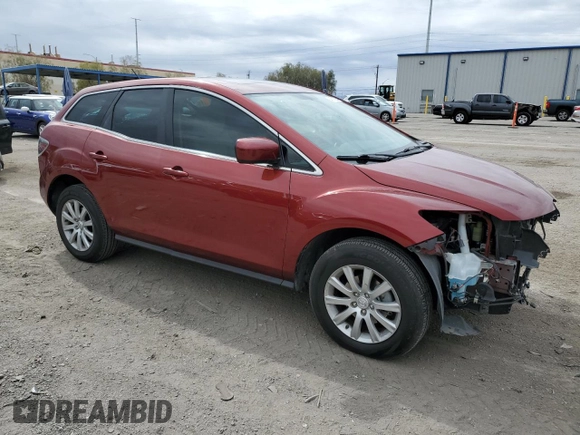 2011 Mazda CX-7 i Touring with VIN JM3ER2C53B0354894, listed as a Copart auction lot 46718225 with 78,314 mi miles and Salvage Title. Bid and sale history available at carsss.com. Image 4.