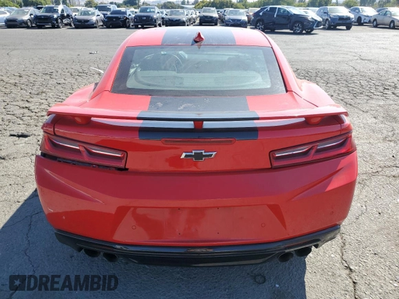 2016 Chevrolet Camaro 2SS with VIN 1G1FH1R70G0147401, listed as a Copart auction lot 62772105 with 104,345 mi miles and Salvage title. Bid and sale history available at DreamBid. Image 6.