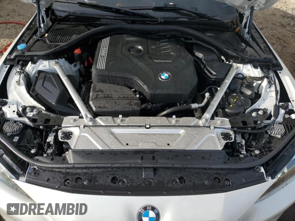 2024 BMW 4 Series 430i z VIN WBA53AP00RCR73980, wystawiony jako Copart lot #53991615 z przebiegiem 24 375 mil mil oraz Szkoda całkowita • Salvage title. Historia ofert i sprzedaży dostępna na DreamBid. Obrazek 11.