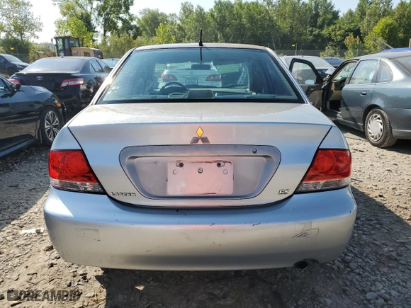 2006 Mitsubishi Lancer ES with VIN JA3AJ26E26U067912, listed as a Copart auction lot 66493134 with 229,359 mi miles and Non Repairable. Bid and sale history available at carsss.com. Image 6.