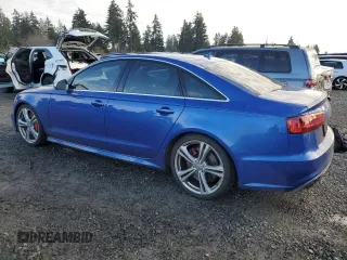 2017 Audi S6 Prestige with VIN WAUHFAFC4HN067639, listed as a Copart auction lot 83355614 with 29,425 mi miles and Salvage Title. Bid and sale history available at carsss.com. Image 2.