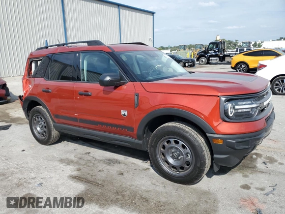 2024 Ford Bronco Sport Big Bend z VIN 3FMCR9B6XRRE02075, wystawiony jako Copart lot #54095395 z przebiegiem 20 718 mil mil oraz Szkoda całkowita • Salvage title. Historia ofert i sprzedaży dostępna na DreamBid. Obrazek 4.
