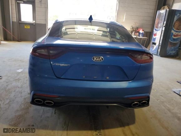 2019 Kia Stinger with VIN KNAE15LA2K6051145, listed as a Copart auction lot 56882864 with 70,295 mi miles and Salvage Title. Bid and sale history available at carsss.com. Image 6.