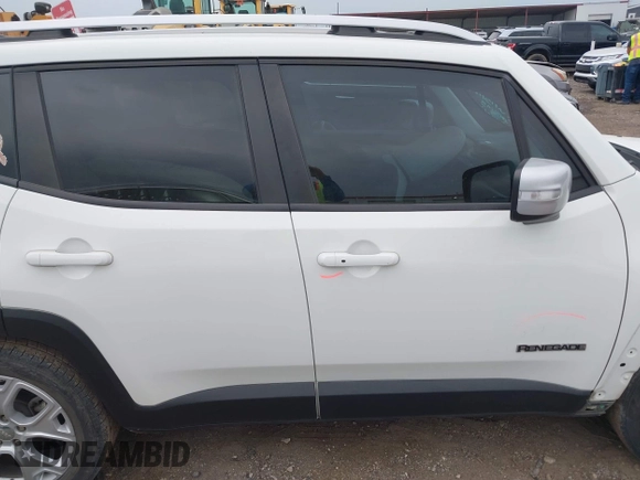 2018 Jeep Renegade Limited with VIN ZACCJADBXJPH47709, listed as a IAAI auction lot 41937185 with 61,456 mi miles and . Bid and sale history available at DreamBid. Image 14.