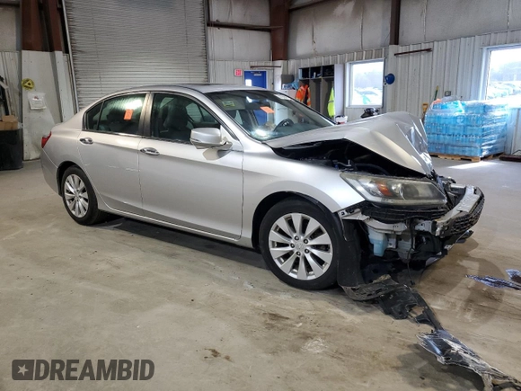 2014 Honda Accord Sedan EX-L with VIN 1HGCR2F80EA041632, listed as a Copart auction lot 51388085 with 0 mi miles and Clean Title. Bid and sale history available at carsss.com. Image 4.