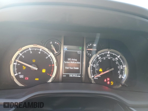 2023 Toyota 4Runner TRD Off Road Premium with VIN JTERU5JR1P6098738, listed as a Copart auction lot 65277235 with 56,392 mi miles and Salvage title. Bid and sale history available at DreamBid. Image 9.