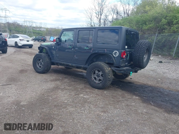 2016 Jeep Wrangler Unlimited Sport with VIN 1C4BJWDG6GL347759, listed as a IAAI auction lot 42057065 with 135,231 mi miles and . Bid and sale history available at DreamBid. Image 3.