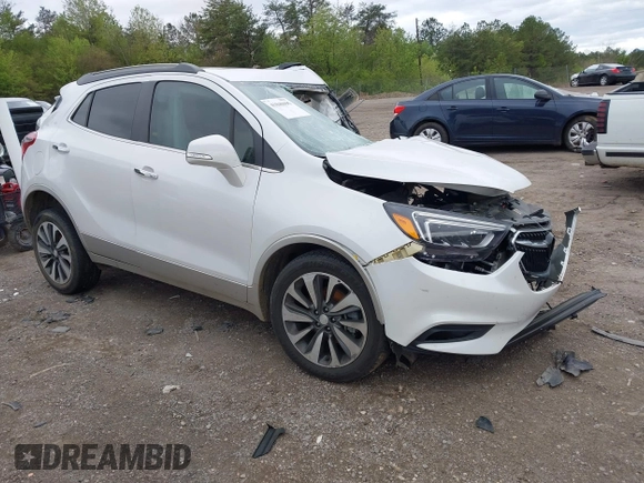2017 Buick Encore Essence with VIN KL4CJCSBXHB081190, listed as a IAAI auction lot 41840695 with Not Provided miles and . Bid and sale history available at carsss.com. Image 1.