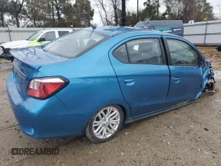 2023 Mitsubishi Mirage SE z VIN ML32FVFJ9PHF00471, wystawiony jako Copart lot #49424495 z przebiegiem 66 570 mil mil oraz Szkoda całkowita • Salvage title. Historia ofert i sprzedaży dostępna na DreamBid. Obrazek 3.