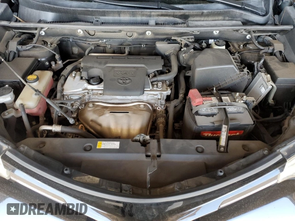 2017 Toyota RAV4 XLE with VIN 2T3WFREVXHW404951, listed as a Copart auction lot 54885355 with 126,791 mi miles and Salvage Title. Bid and sale history available at DreamBid. Image 12.