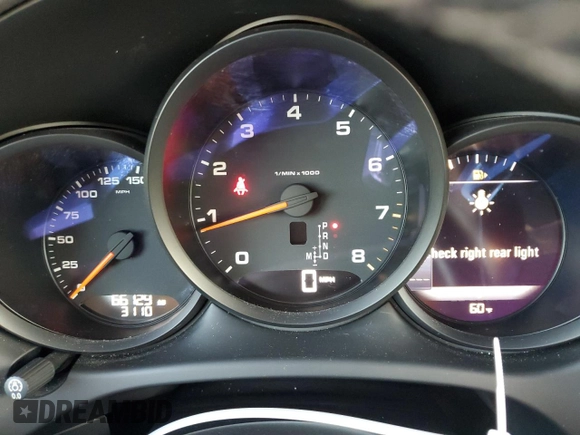 2017 Porsche Macan with VIN WP1AA2A51HLB00902, listed as a Copart auction lot 54910635 with 66,129 mi miles and Salvage title. Bid and sale history available at DreamBid. Image 9.