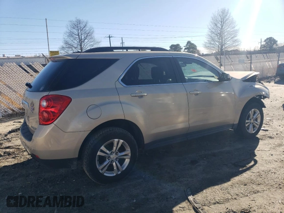 2012 Chevrolet Equinox 1LT z VIN 2GNALDEK6C6341192, wystawiony jako Copart lot #85428264 z przebiegiem 62 269 mil mil oraz Szkody całkowita. Historia ofert i sprzedaży dostępna na DreamBid. Obrazek 3.