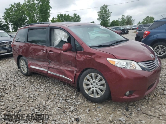 2016 Toyota Sienna Limited z VIN 5TDDK3DC4GS143638, wystawiony jako Copart lot #58848495 z przebiegiem 174 487 mil mil oraz Czysty tytuł • Clean title. Historia ofert i sprzedaży dostępna na DreamBid. Obrazek 4.