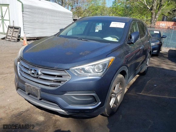 2018 Hyundai Santa Fe Sport 2.4L with VIN 5NMZT3LB7JH076930, listed as a IAAI auction lot 42057872 with 136,343 mi miles. Bid and sale history available at carsss.com. Image 17.