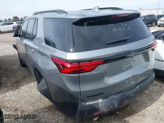 2023 Chevrolet Traverse LT Cloth with VIN 1GNERGKW4PJ274318, listed as a IAAI auction lot 41392175 with 34,500 mi miles. Bid and sale history available at carsss.com. Image 3.