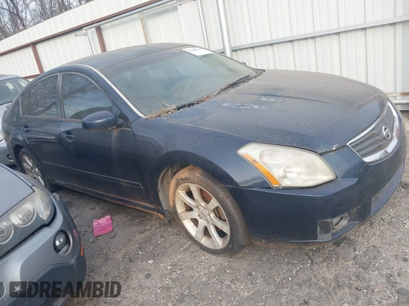 2007 Nissan Maxima 3.5 SE with VIN 1N4BA41E97C815383, listed as a IAAI auction lot 41384719 with 111,030 mi miles. Bid and sale history available at carsss.com. Image 1.