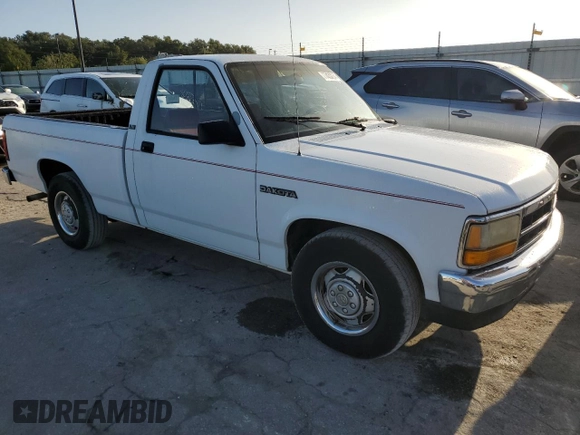 1992 Dodge Dakota with VIN 1B7FL26XXNS690465, listed as a Copart auction lot 77436274 with 112,226 mi miles and Clean Title. Bid and sale history available at carsss.com. Image 4.