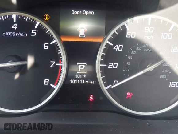 2016 Acura RDX Advance with VIN 5J8TB3H7XGL014959, listed as a IAAI auction lot 42612264 with 101,111 mi miles and . Bid and sale history available at DreamBid. Image 15.