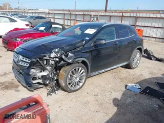 2019 Mercedes-Benz GLA with VIN WDCTG4EB0KJ553071, listed as a IAAI auction lot 41242047 with 38,203 mi miles. Bid and sale history available at carsss.com. Image 2.