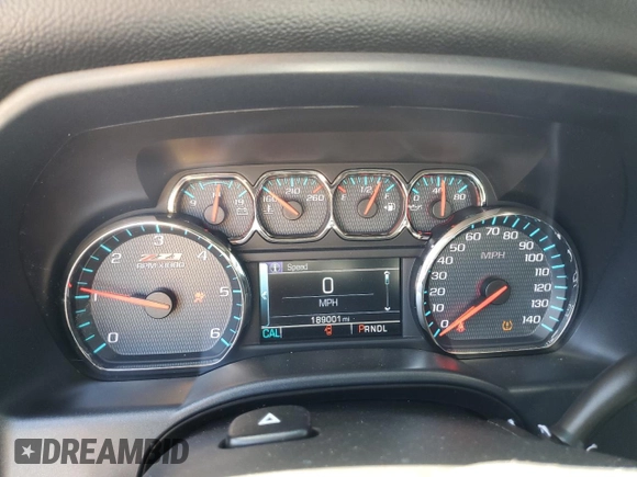 2018 Chevrolet Silverado 1500 LT with VIN 3GCUKREC3JG475223, listed as a Copart auction lot 52489485 with 189,001 mi miles and Salvage Title. Bid and sale history available at carsss.com. Image 9.