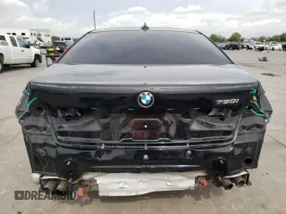 2019 BMW 7 Series 750i with VIN WBA7F0C58KGM24375, listed as a Copart auction lot 73192983 with 0 mi miles. Bid and sale history available at carsss.com. Image 6.