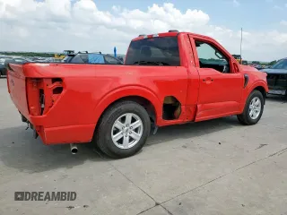 2021 Ford F-150 XL with VIN 1FTMF1CB1MKE96164, listed as a Copart auction lot 59530755 with Not provided miles and Salvage title. Bid and sale history available at DreamBid. Image 3.
