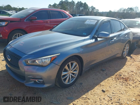 2015 Infiniti Q50 Premium with VIN JN1BV7AP2FM336977, listed as a IAAI auction lot 41782699 with 103,031 mi miles. Bid and sale history available at carsss.com. Image 18.