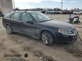2006 Saab 9-5 with VIN YS3ED59G163523647, listed as a Copart auction lot 88954345 with 218,832 mi miles and Clean Title. Bid and sale history available at carsss.com. Image 4.
