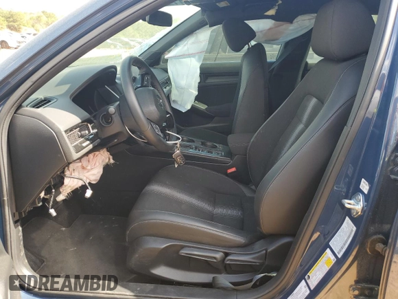 2025 Honda Civic Sport with VIN 2HGFE2F53SH533227, listed as a Copart auction lot 49708775 with 7,617 mi miles and Salvage title. Bid and sale history available at DreamBid. Image 7.