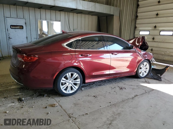 2015 Chrysler 200 Limited with VIN 1C3CCCABXFN755999, listed as a Copart auction lot 49608555 with 140,562 mi miles and Clean Title. Bid and sale history available at DreamBid. Image 3.