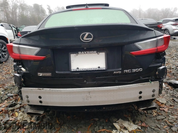2016 Lexus RC 300 F Sport with VIN JTHSM5BC7G5001711, listed as a Copart auction lot 79426514 with 67,991 mi miles and Salvage Title. Bid and sale history available at DreamBid. Image 6.