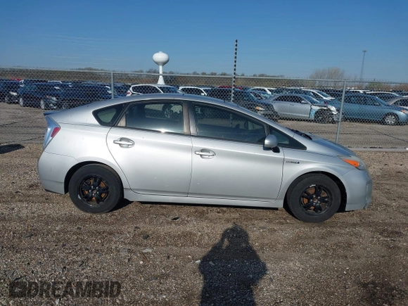 2012 Toyota Prius One with VIN JTDKN3DU1C5500488, listed as a IAAI auction lot 41929382 with 251,947 mi miles and . Bid and sale history available at carsss.com. Image 13.
