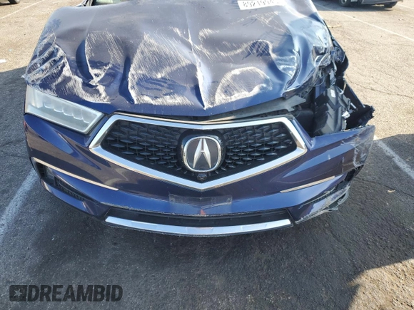 2018 Acura MDX w/Advance/Entertainment Pkg with VIN 5J8YD4H97JL000662, listed as a Copart auction lot 89219945 with 0 mi miles and Salvage Title. Bid and sale history available at carsss.com. Image 13.