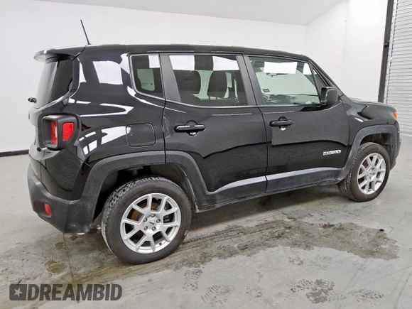 2023 Jeep Renegade Latitude z VIN ZACNJDB11PPP21445, wystawiony jako Copart lot #61938575 z przebiegiem 51 279 mil mil oraz Czysty tytuł • Clean title. Historia ofert i sprzedaży dostępna na DreamBid. Obrazek 3.