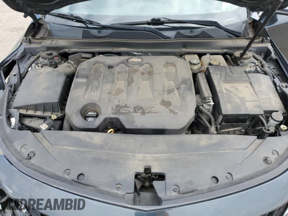 2018 Chevrolet Impala Premier with VIN 2G1125S37J9145698, listed as a Copart auction lot 52649785 with 104,372 mi miles and Salvage Title. Bid and sale history available at DreamBid. Image 12.