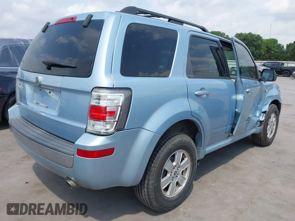 2009 Mercury Mariner with VIN 4M2CU81G09KJ06987, listed as a IAAI auction lot 42120169 with 142,363 mi miles and . Bid and sale history available at DreamBid. Image 4.