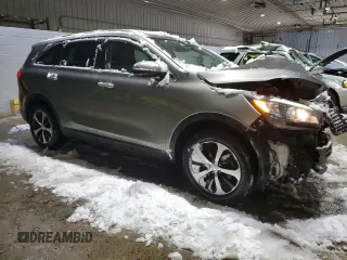 2016 Kia Sorento EX with VIN 5XYPHDA15GG003728, listed as a Copart auction lot 43849025 with 142,620 mi miles and Salvage Title. Bid and sale history available at DreamBid. Image 4.