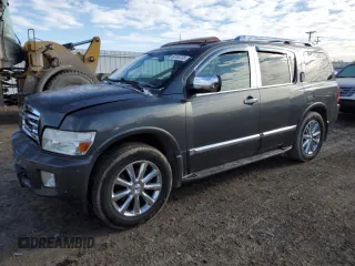 2009 Infiniti QX56 with VIN 5N3AA08C89N903922, listed as a Copart auction lot 50193735 with 128,495 mi miles and Non Repairable. Bid and sale history available at carsss.com. Image 1.