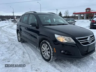 2011 Volkswagen Tiguan SEL with VIN WVGBV7AX7BW531576, listed as a Copart auction lot 44854455 with 224,729 mi miles and Clean Title. Bid and sale history available at DreamBid. Image 1.