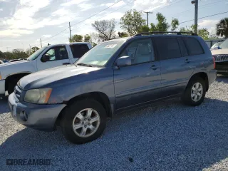 2003 Toyota Highlander with VIN JTEHF21A730150126, listed as a Copart auction lot 50927165 with 171,841 mi miles and Salvage Title. Bid and sale history available at carsss.com. Image 1.