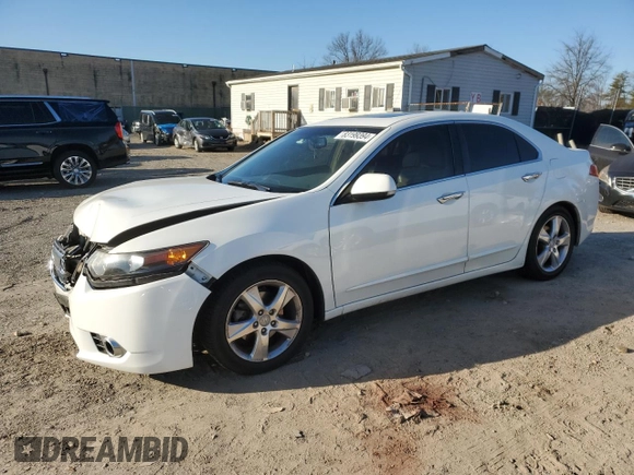 2013 Acura TSX Technology with VIN JH4CU2F66DC003884, listed as a Copart auction lot 83199394 with 98,398 mi miles and Salvage title. Bid and sale history available at DreamBid. Image 1.