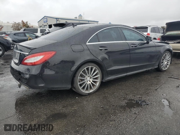 2015 Mercedes-Benz CLS-Class CLS 400 with VIN WDDLJ6FB4FA146352, listed as a Copart auction lot 81353603 with 133,894 mi miles. Bid and sale history available at carsss.com. Image 3.