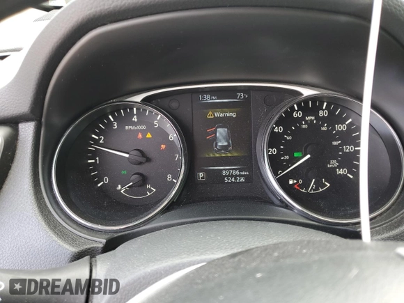 2015 Nissan Rogue SV with VIN 5N1AT2MV0FC871268, listed as a Copart auction lot 54258755 with 89,786 mi miles and Salvage Title. Bid and sale history available at DreamBid. Image 9.