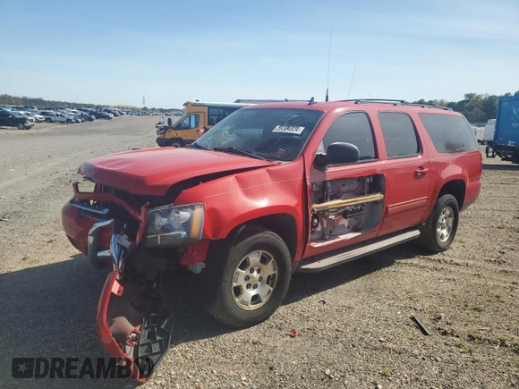 2012 Chevrolet Suburban LS with VIN 1GNSKHE72CR156572, listed as a Copart auction lot 39384824 with 127,865 mi miles and Salvage Title. Bid and sale history available at carsss.com. Image 1.