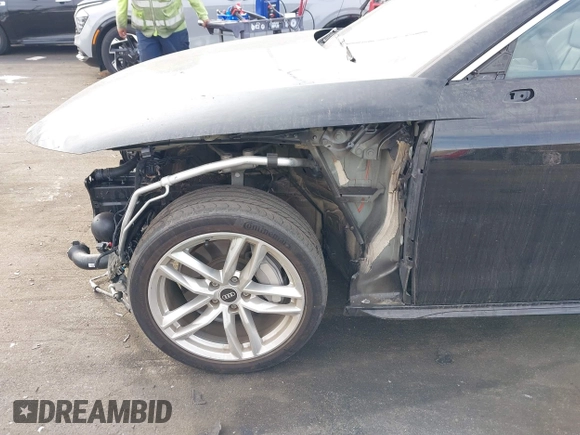 2021 Audi A4 S line Premium with VIN WAUDAAF44MA054560, listed as a IAAI auction lot 41165005 with 31,548 mi miles and . Bid and sale history available at DreamBid. Image 18.