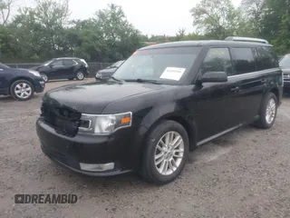 2014 Ford Flex SEL z VIN 2FMHK6C89EBD00168, wystawiony jako IAAI lot #42289106 z przebiegiem 158 598 mil mil oraz . Historia ofert i sprzedaży dostępna na DreamBid. Obrazek 2.