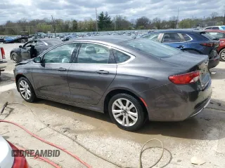 2015 Chrysler 200 Limited with VIN 1C3CCCAB3FN664377, listed as a Copart auction lot 51613205 with 134,485 mi miles and Non Repairable. Bid and sale history available at carsss.com. Image 2.