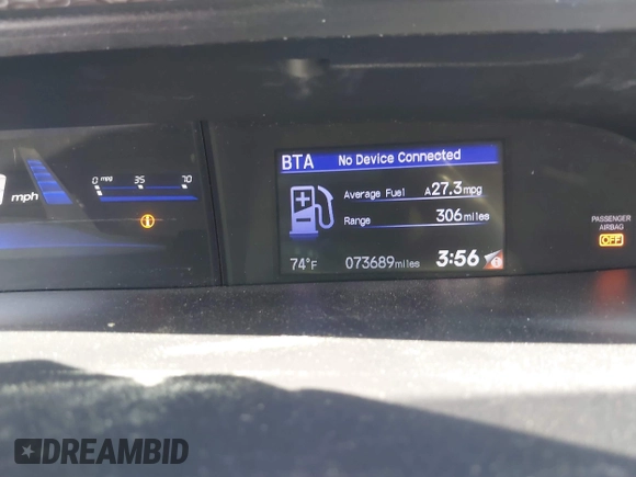 2015 Honda Civic SE z VIN 19XFB2F79FE229572, wystawiony jako IAAI lot #41905803 z przebiegiem 73 689 mil mil oraz . Historia ofert i sprzedaży dostępna na DreamBid. Obrazek 15.
