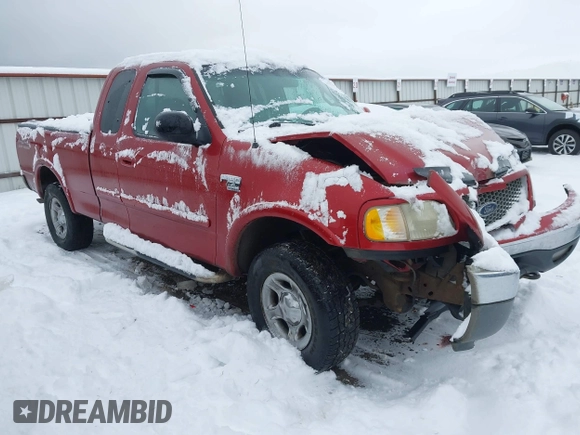 1999 Ford F-150 XL with VIN 1FTRX18L6XNB28330, listed as a IAAI auction lot 41505104 with 262,839 mi miles. Bid and sale history available at carsss.com. Image 1.