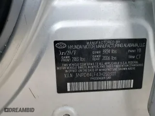 2018 Hyundai Elantra SEL with VIN 5NPD84LF4JH250301, listed as a Copart auction lot 85572814 with 87,890 mi miles and Salvage Title. Bid and sale history available at carsss.com. Image 12.